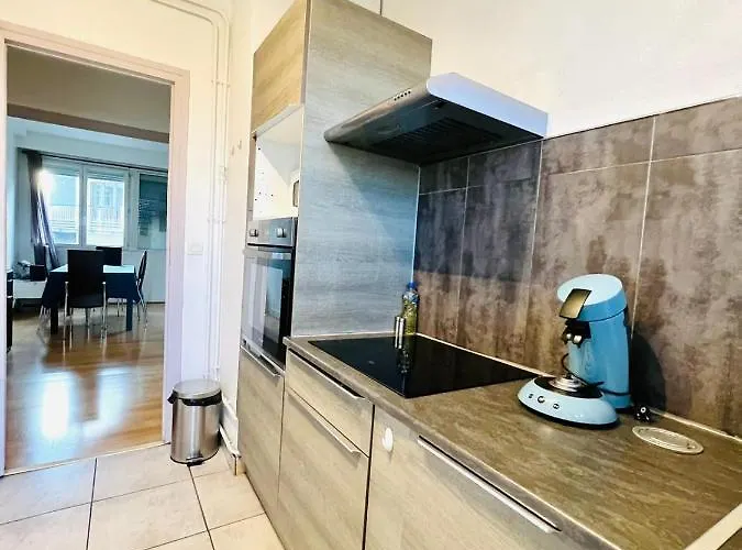 Apartmán Le Voltaire -2 Chambres- 70m2- Hypercentre-parking-wifi Fibre- Nouvelle Literie