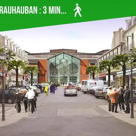 Le Voltaire -2 Chambres- 70m2- Hypercentre-parking-wifi Fibre- Nouvelle Literie *