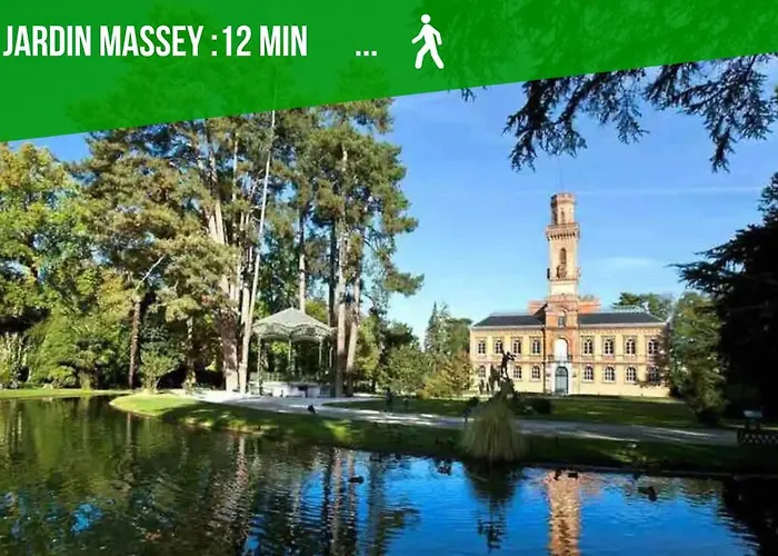 Appartement Le Voltaire -2 Chambres- 70m2- Hypercentre-parking-wifi Fibre- Nouvelle Literie Tarbes