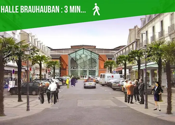 Le Voltaire -2 Chambres- 70m2- Hypercentre-parking-wifi Fibre- Nouvelle Literie *