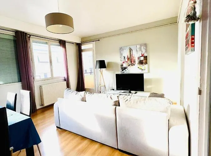 Appartement Le Voltaire -2 Chambres- 70m2- Hypercentre-parking-wifi Fibre- Nouvelle Literie *